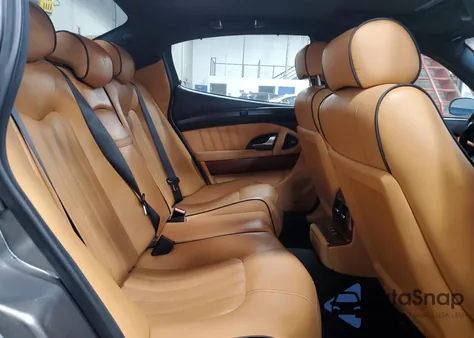 2008 Maserati Quattroporte M139 z USA, uszkodzony, nr VIN ZAMFE39A980033319